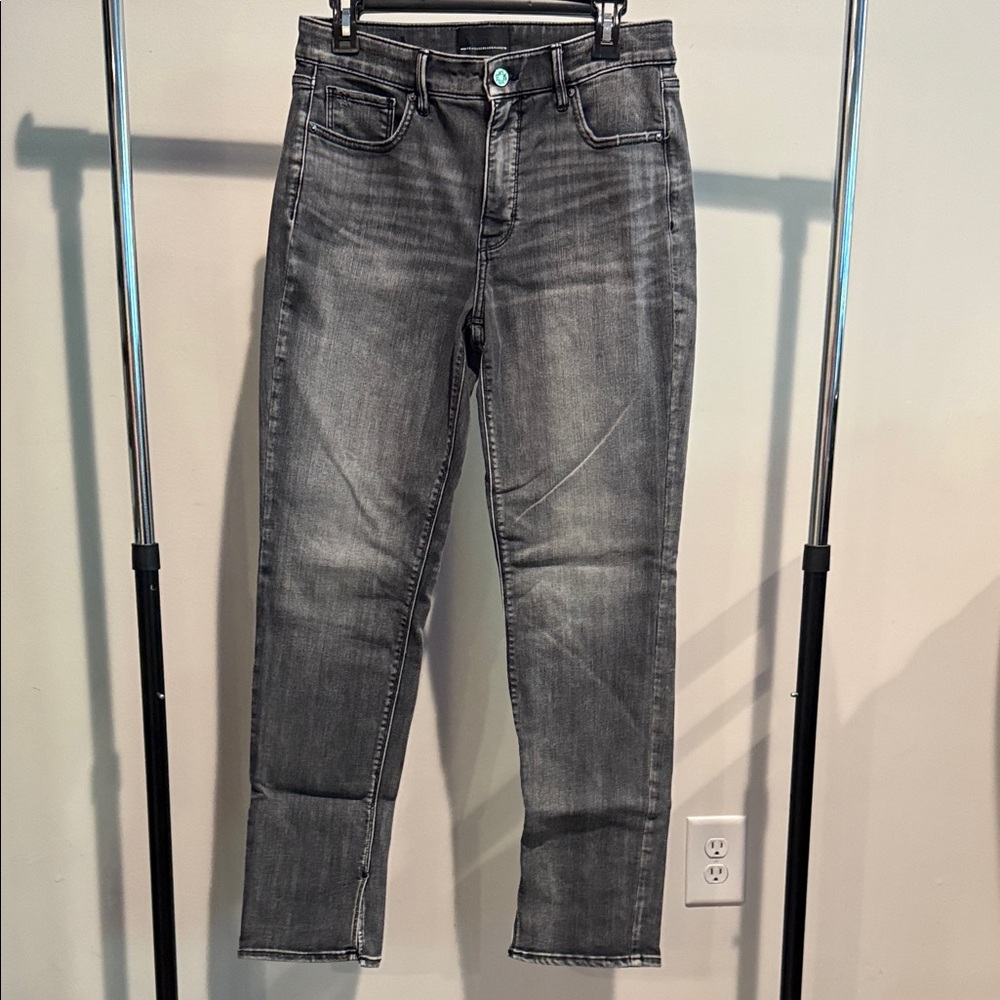WHBM Gray Denim Jeans